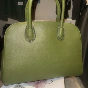 Elegant Green Handbag